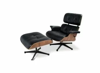 Black Colour Eames Lounge Chair